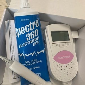 Fetal Doppler! Works perfectly. Gave me lots of piece of mind when pregnant